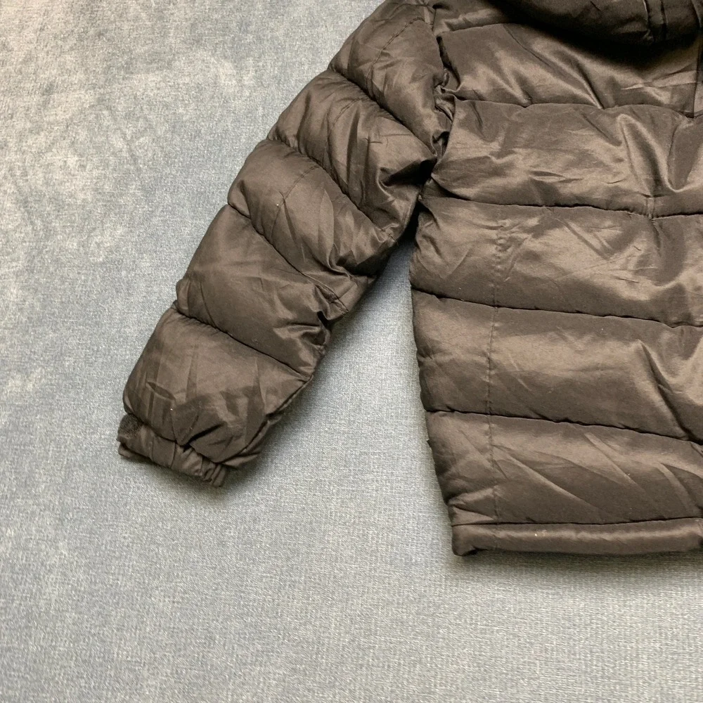CB Sports Arctic Weather Protection Puffer Jacket Boys 5/6 Black Lined Hooded